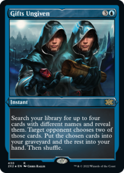 MTG Gifts Ungiven - Foil Etched, NM-Mint, English Double Masters 2022 - Image 1