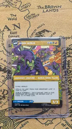 MTG - Norman Osborn, Green Goblin - (Borderless) Spider-Man #220 - Image 2