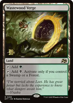 1 x Wastewood Verge - Foil - Prerelease Promo - Aetherdrift - NM-Mint - MTG - Image 1