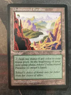 *** VISIONS Undiscovered Paradise NM-Mint *** DUTY FREE MtG Magic - Image 1