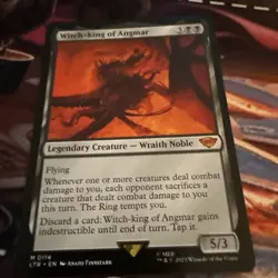 Witch-king of Angmar Universes Beyond: the Lord of the Rings Mtg 114 Mythic - Image 1