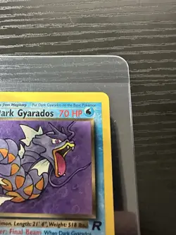 Dark Gyarados 1st Edition Non Holo Rare 25/82 WOTC Vintage Pokemon - Image 4