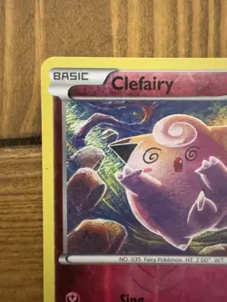 🌙 Pokemon TCG - Clefairy 81/122 - Reverse Holo - BREAKpoint (2016) - NM - Image 3