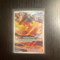 Magby 186/182 SV04 Paradox Rift Holo - Illustration Rare Pokemon TCG Card - Image 3