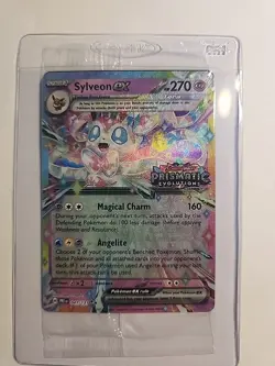 Sylveon ex 041/131 Stamped Promo 2025 Pokemon Prismatic Evolutions - Sealed - Image 1
