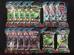 Pokemon TCG Twilight Masquerade Booster Pack Lot Of 15. New Sealed. - Image 1