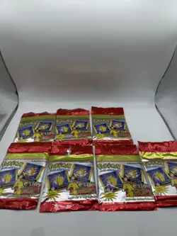 1999 Pokemon Action Flipz Sealed Packs (Lot of 7) - Artbox Lenticular Motion - Image 1