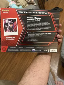 Destined Rivals Pokemon TCG Team Rockets Mewtwo EX Box - Image 2