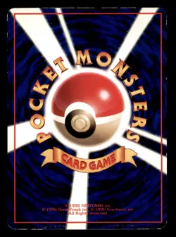 Heavy Play HP Paras 1998 Vending Series Japanese Pokemon Glossy - Image 2