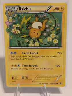 Pokemon TCG: Radiant Collection Regular: Raichu RC9/RC32 Generations (LP+) - Image 1