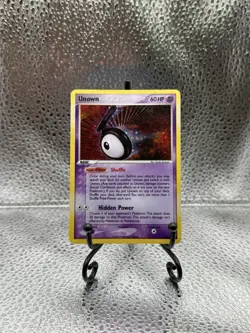 Unown (T) T/28 Unseen Forces Holo - LP - Pokemon - Image 1