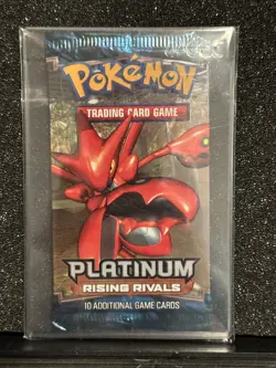 Pokemon TCG Platinum Rising Rivals Booster Pack | NEW/Sealed | SIZOR ART - Image 1