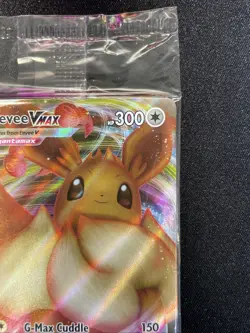(SEALED) Eevee VMAX SWSH087 Black Star Promo Full Art Holo Pokemon TCG 2021 - Image 4