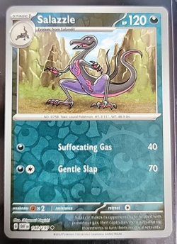 Salazzle 140/197 Reverse Holo Pokemon Obsidian Flames - Image 1
