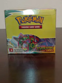Pokemon TCG Sword & Shield Evolving Skies Open Booster Box - 36 Sealed Packs - Image 1