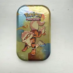 Pokemon TCG Scarlet & Violet 151 Mini Tin: Arcanine And Omanyte- Factory Sealed - Image 1