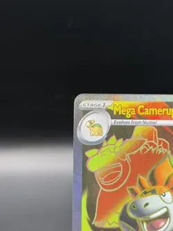 Mega Camerupt ex • 156/132 • Full Art • Ultra Rare • Pokemon • Mega Evolution - Image 2