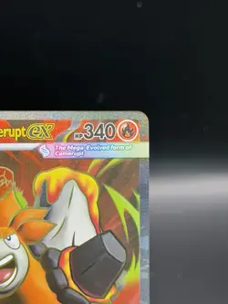 Mega Camerupt ex • 156/132 • Full Art • Ultra Rare • Pokemon • Mega Evolution - Image 4