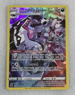 Galarian Obstagoon TG10/TG30 NM/M Swsh10 Astral Radiance Trainer Gallery Pokemon - Image 1