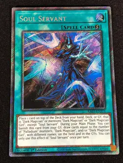 Yugioh Soul Servant RA03-EN271 1st Platinum Secret (NM) - Image 1