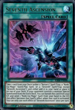 Seventh Ascension - Ultra Rare 1st Edition RA04-EN098 - NM - YuGiOh - Image 1