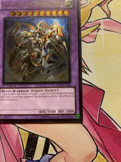 yugioh Gaia Drake, the Universal Force STBL-EN039 1st Ed Ultimate Rare near mint - Image 5