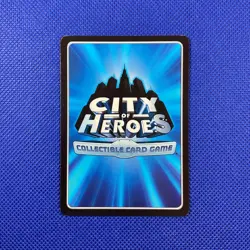 CITY OF HEROES Statesman Hero 2005 Preview CCG Trading Card Promo - Image 2