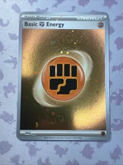 Fighting Energy - SVE006 - Pokemon 151 Cosmos Holo Rare Card Mint - Image 1