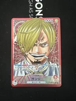 Sanji PRB01-001 L ONE PIECE Card The Best PRB-01Japanese - Image 1