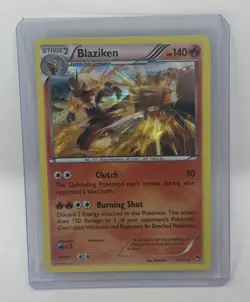 Blaziken 14/111 Holo Rare XY - Furious Fists Pokemon Card - Image 1