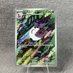Pokemon TCG Arbok 176/162 Temporal Forces Illustration Rare Card NM Condition - Image 1