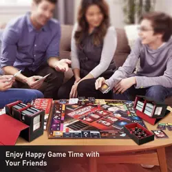 260+ Magnetic PU Leather Card Deck Card Storage Box With Dice Drawer Games Card - Image 5