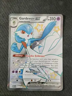 GARDEVOIR EX - 217/091 - PALDEAN FATES - SHINY ULTRA RARE - POKEMON CARD - Image 1