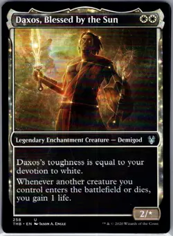 Daxos, Blessed by the Sun (Showcase) - 258 - Theros Beyond Death - Magic MTG - N - Image 1