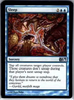 Sleep - 67 - Magic 2013 (M13) - Magic MTG - NM - B3G1 - Image 1