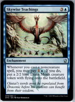 Skywise Teachings - 79 - Dragons of Tarkir - Magic MTG - NM - B3G1 - Image 1