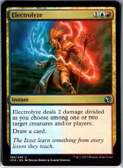 Electrolyze - 198 - Iconic Masters - Magic MTG - NM - B3G1 - Image 1