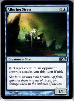 Alluring Siren - 42 - Magic 2012 (M12) - Magic MTG - NM - B3G1 - Image 1