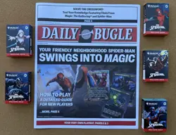 SDCC 2025 Magic The Gathering Spider-Man 5 Starter Welcome Decks & Playmats MTG - Image 1
