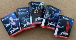 SDCC 2025 Magic The Gathering Spider-Man 5 Starter Welcome Decks & Playmats MTG - Image 2