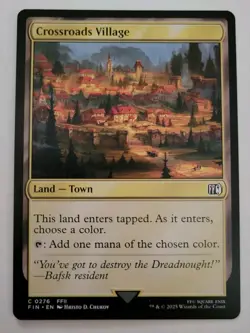MTG - Final Fantasy: Crossroads Village (0276) - Common - Near Mint - Image 1