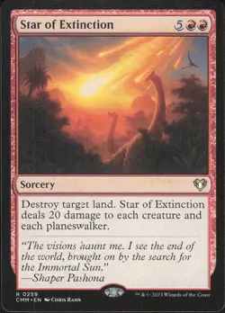 Star of Extinction 2023 MTG #259 Masters/Rare Commander Masters - Image 1