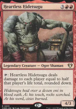 Heartless Hidetsugu 2023 MTG LC #231 Masters/Rare Commander Masters - Image 1