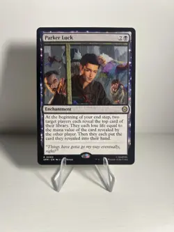 MTG Universes Beyond: Spider-man Parker Luck 0060 NM Rare - Image 1