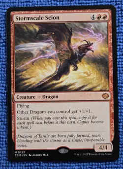 MTG 1x Stormscale Scion Tarkir: Dragonstorm Regular - Image 1