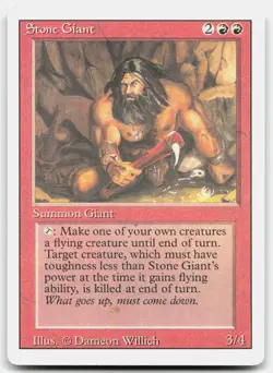 MTG Stone Giant U Revised Edition MP - Image 1