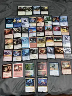 MTG XL Dragons/Drakes Magic The Gathering Card Lot! Bonuses added. - Image 1