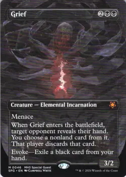 MTG Grief (Borderless) - Special Guests (SPG) (46) | NM | Special Guests {SPG} - Image 1