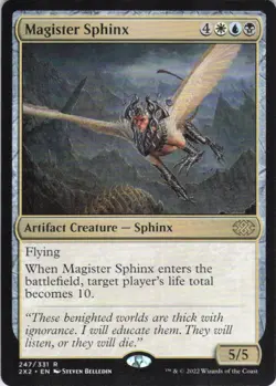 MTG Magister Sphinx (247) | NM | Double Masters 2022 {2X2} - Image 1