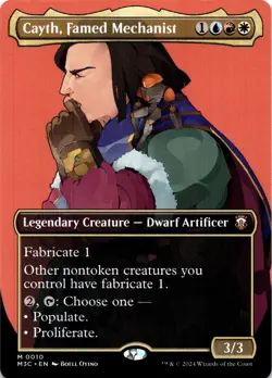 MTG Cayth, Famed Mechanist (Borderless) (10) | NM | Cmd: Modern Horizons 3 (M3C) - Image 1